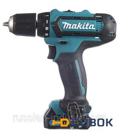 Фото Дрель-шуруповерт аккумуляторная Makita DF331DWYE 10.8 В 1.5 Ач 30 Нм Li-ion