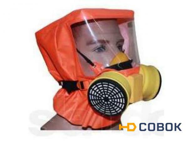 Фото Универсальный фильтрующий малогабаритный самоспасатель «Шанс» -Е (с полумаской или четвертьмаской)