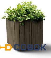 Фото Кашпо Cube Planter M KETER 17202066