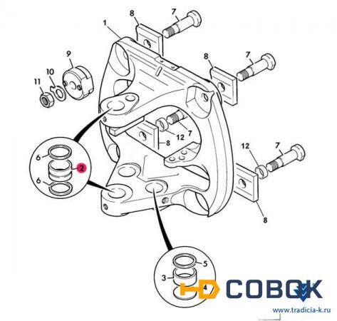 Фото Подшипник 90*80*34 808/00388 на JCB 3CX