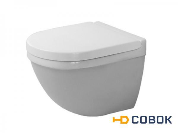 Фото DURAVIT STARCK III 222709 00 00 с крышкой микролифт с покрытием