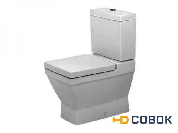 Фото DURAVIT 2nd FLOOR с бачком с крышкой микролифт 210609 00 00