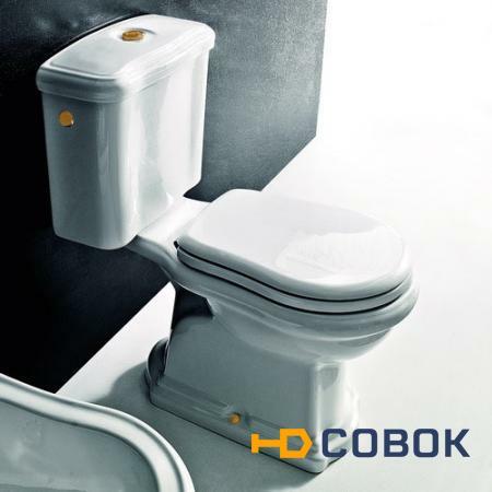 Фото Унитаз моноблок Kerasan Retro слив в пол