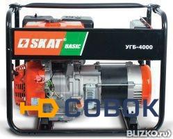 Фото Бензиновая электростанция 4 кВт (Бензиновый генератор) Skat УГБ-4000 Basic