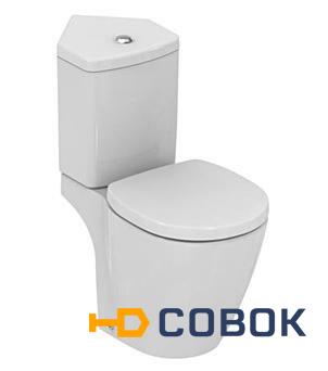 Фото Ideal Standard Connect Space E119501 угловой с бачком с крышкой микролифт