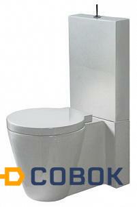 Фото Duravit Starck 1 8727000005 с бачком с крышкой микролифт