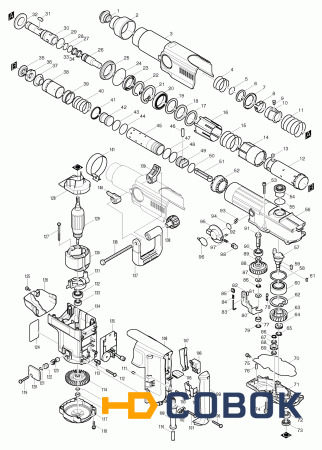 Фото Прокладка Makita HR5001 п.70' резиновая