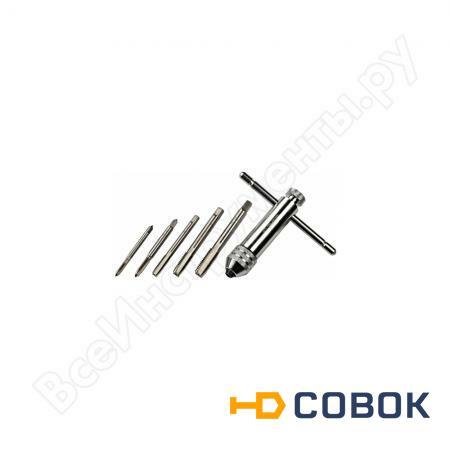 Фото Набор металлорежущего инструмента 6 предметов (М5-М12) Зубр 28125-H6