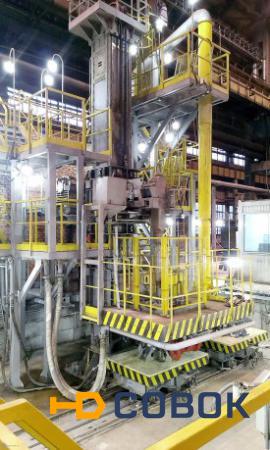 Фото Установки ЭШП с подвижным кристаллизатором