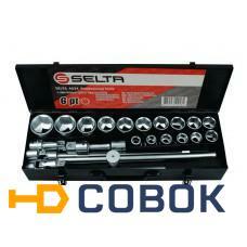 Фото Набор инструмента 6516 SELTA 3/4" 16пр. (6-гран.) SELTA