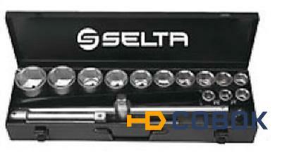 Фото Набор инструмента 6916 3/4"SELTA 16пр. (12-гран.) SELTA