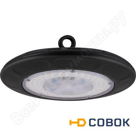 Фото Складской светильник 2835 SMD 150W 120гр 6400K IP44 AC220-240V/50Hz,черный Feron AL1002 29505