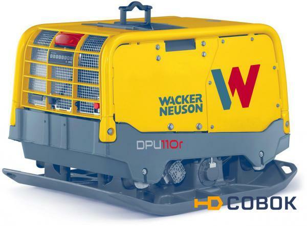 Фото Виброплита дизельная Wacker Neuson DPU110r с пультом