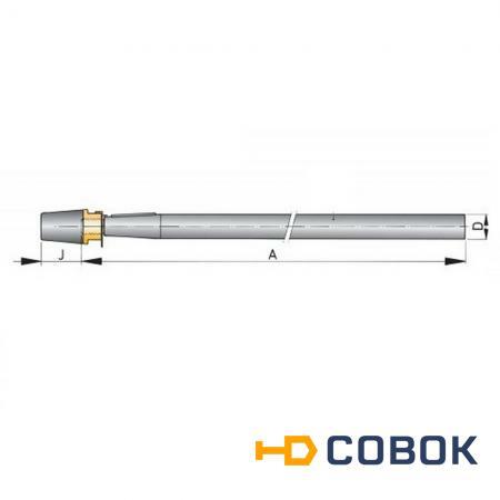 Фото Vetus Гребной вал из нержавеющей стали Vetus SA30/2500 2500 мм
