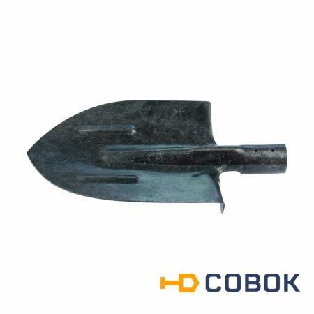 Фото Лопата штыковая с ребрами жесткости рельсовая сталь СИБРТЕХ 61470