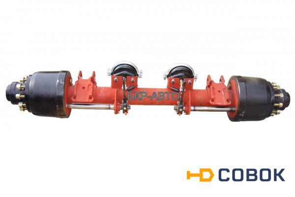 Фото Ось в сборе ЧМЗАП 314-2410002