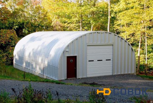 Фото Возведение ангаров из сэндвич панелей