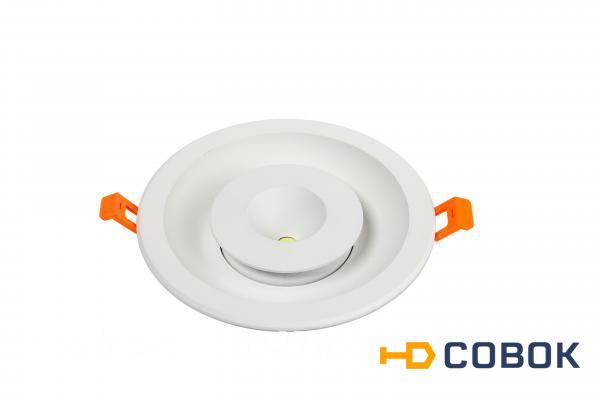 Фото LED панель круглая MFS 8W 5000 К