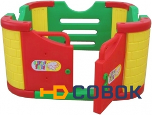 Фото Детский игровой манеж с дверцами Happy Box JM-801A