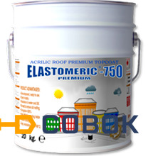Фото Эластомерик-750 Премиум Однокомпонентное финишное кровельное покрытие премиум класса (20 кг)