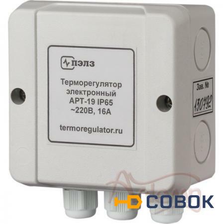 Фото ПЭЛЗ Терморегулятор АРТ-19 IP65 для систем антиобледенения