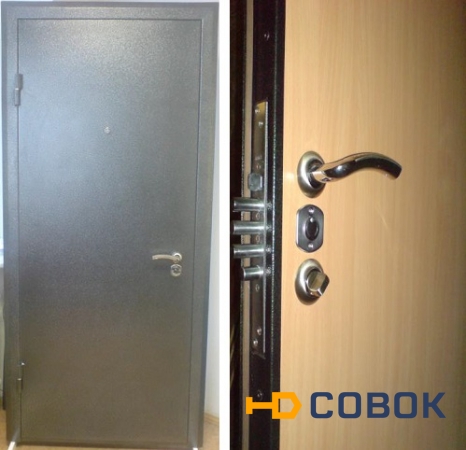 Фото Дверь входная стальная модель ГС 6655 (Россия)