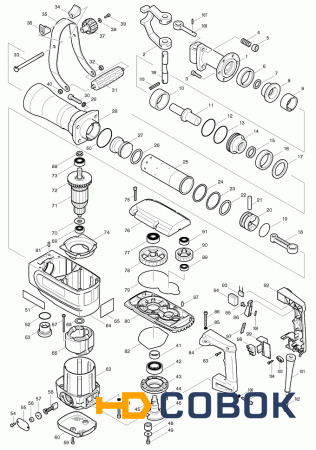 Фото Роликоопора MAKITA HM1304