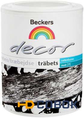 Фото Морилка "Decor Trabets" декоративная для столярных изделий "Beckers" (3 л