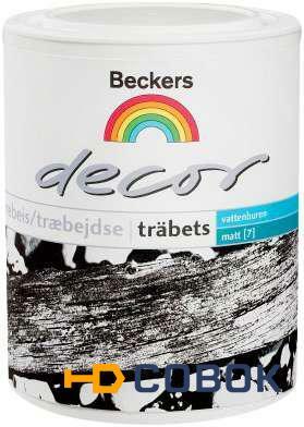 Фото Морилка "Decor Trabets" декоративная для столярных изделий "Beckers" (2,7 л