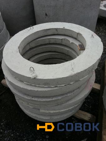 Фото ЖБИ бетонная крышка для колодцев