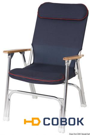 Фото Osculati Складной стул с мягкой набивкой и каркасом из анодированного алюминия