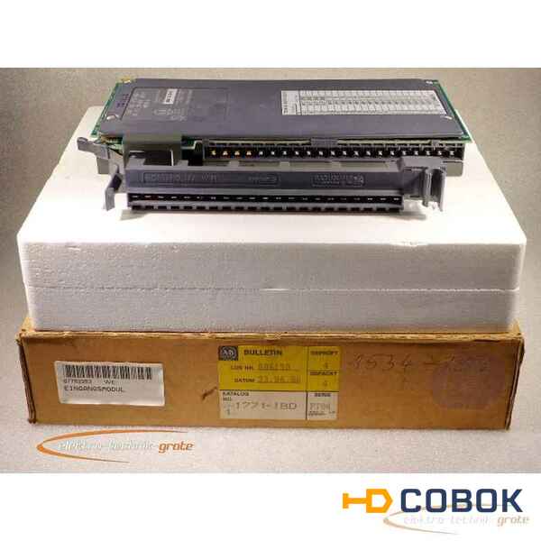 Фото Устройство ввода Allen Bradley CAT. No. 1771-IBDDC 10 - 30 V -ungebraucht-46243-B19