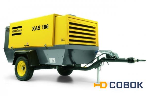 Фото Компрессор Atlas Copco XAHS 186 Атлас Копко (12 бар