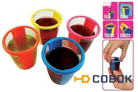 Фото Стаканы для приготовления желе 12 штук Gel Shot Cups