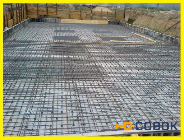 Фото Заливка бетонных фундаментных плит м3 куб