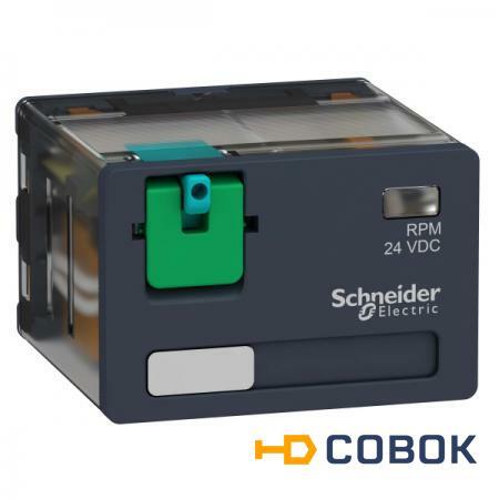 Фото Реле силовое 4 перекидных конт светодиод ~230В Schneider Electric RPM42P7