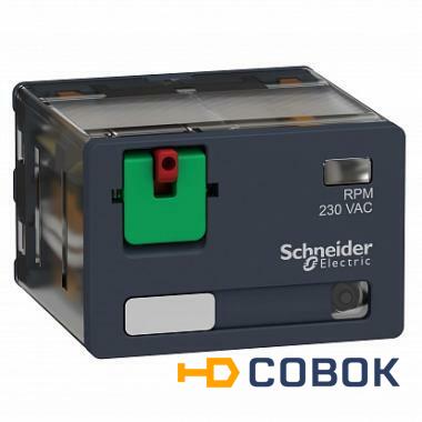 Фото Реле силовое 4 перекидных конт 230в перем тока Schneider Electric RPM41P7