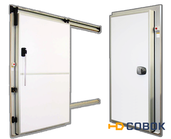 Фото Дверной Блок Для Холодильной Камеры.Распашные Одностворчатые Холодильные Двери.Распашные Двустворчатые Холодильные Двери.Откатные Холодильные Двери.