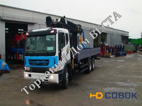 Фото Крановая установка HIAB 190TМ на базе Daewoo Novus 