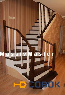 Фото Производство деревянных лестниц