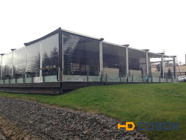 Фото ПВХ шторы для веранд