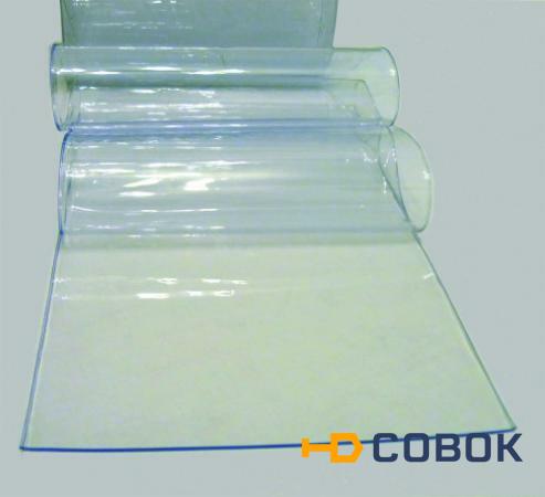 Фото Завеса ПВХ морозоустойчивая прозрачная гладкая 4х400