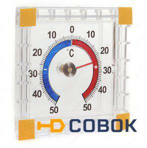 Фото Термометры и другие измерительные приборы PRORAB Термометр оконный ТББ на липуч.