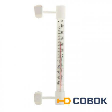 Фото Термометр сувенирный наружный (оконный) на "липучке"