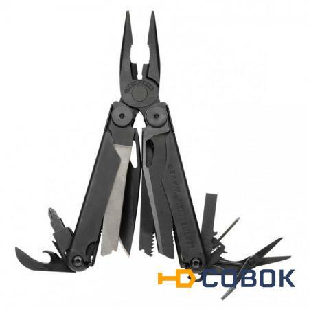 Фото Мультитул Leatherman Wave Plus Black