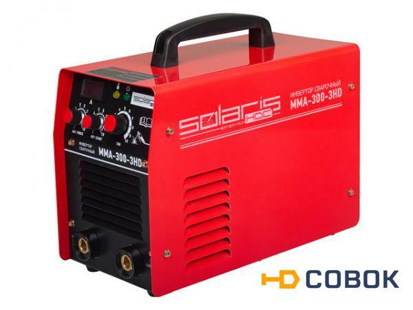 Фото Инвертор сварочный Solaris MMA-300-3HD + AK (380В,30-315А) (SOLARIS) SOLA