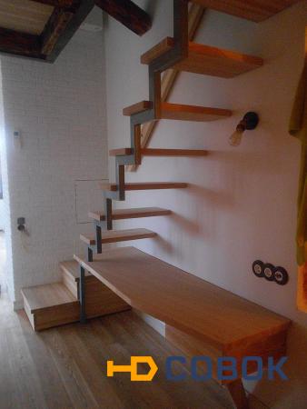 Фото Лестница с ящиками для квартиры. 2015 год.