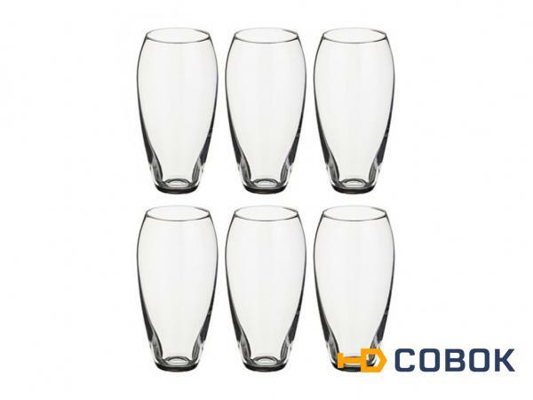 Фото Набор стаканов для воды из 6 шт. "сесилия" 470 мл.высота=15,5 см. Crystalite Bohemia (669-045)