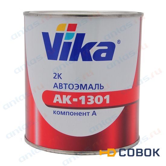Фото Акриловая эмаль АК-1301 красная Vika