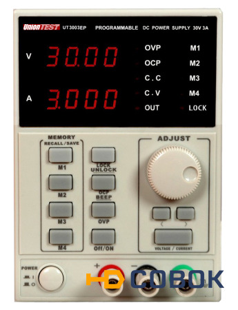 Фото Программируемый линейный источник питания UnionTEST UT3003EP